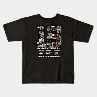 15 Years Of Supernatural Kids T-Shirt